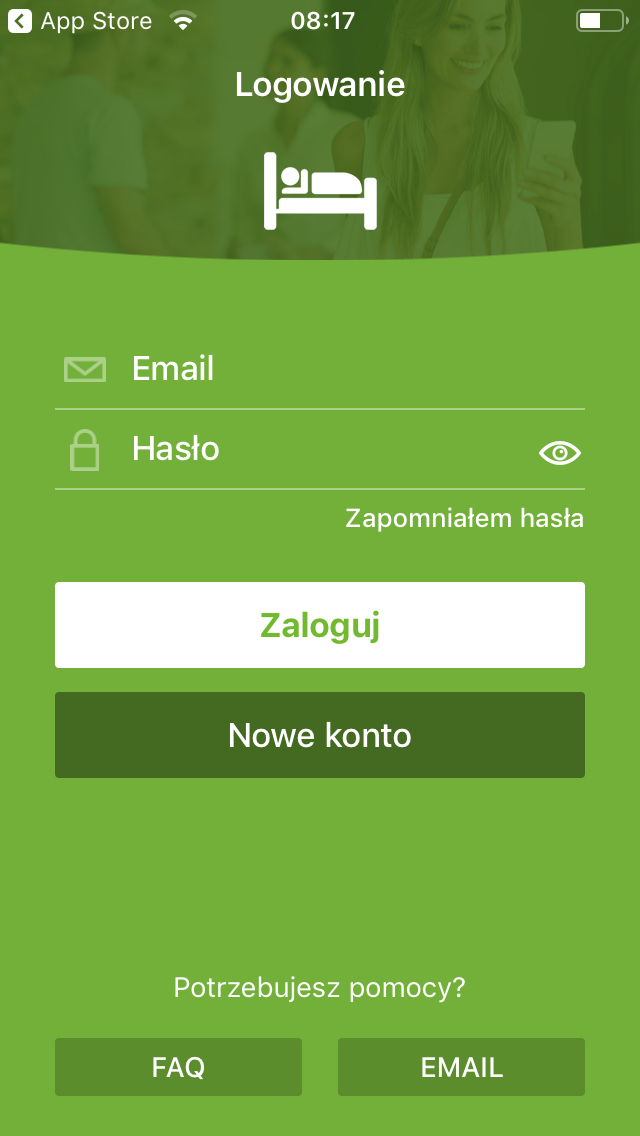 Jak odzyskać utracone hasło? BedBooking